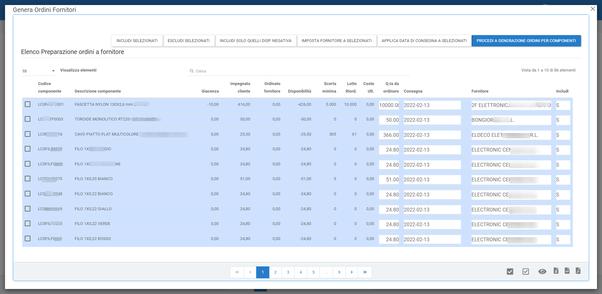 Generazione Automatica Ordini Fornitore – Knowledge Base Software ...